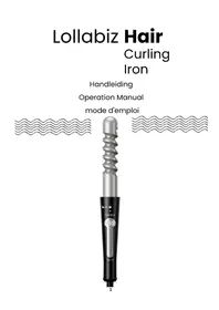 Notice Lollabiz CURLING IRON Fer a boucler