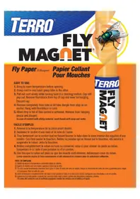 Notice Terro FLY MAGNET FLY PAPER Lutte antiparasitaire