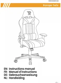 Notice Ranqer FELIX Chaise de jeux