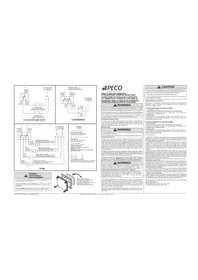 Notice PECO TF115001 Thermostat