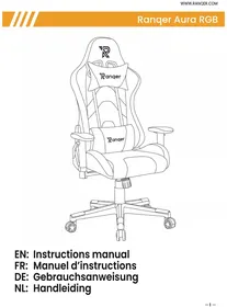 Notice Ranqer AURA RGB Chaise de jeux