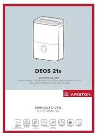 Notice Ariston Thermo DEOS 21S Déshumidificateur