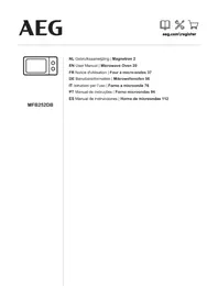Notice AEG MFB252DB Four électrique