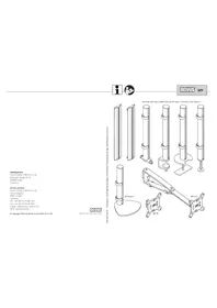 Notice Novus MY TWIN ARM G Support écran plat