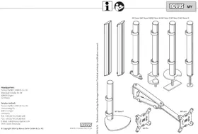Notice Novus MY ONE C Support écran plat