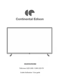 CELED43UHD23B2 CONTINENTAL EDISON