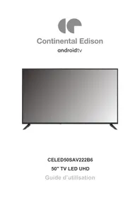 CONTINENTAL EDISON CELED50SAV222B6 - Télévision