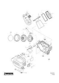 Notice MAKITA XLC07Z Aspirateur sans fil
