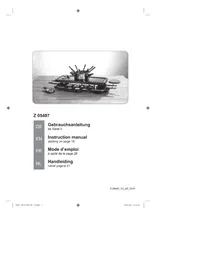 Notice Gourmetmaxx Z 05497 Plaque de grill