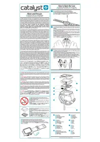 Notice Catalyst WATER AND PRESSURE Montre connectée