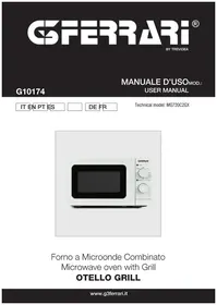 Notice G3 Ferrari OTELLO GRILL G10174 Microwave Oven