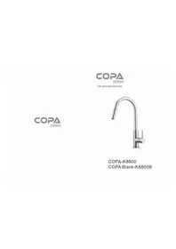 Notice Mizzo COPAK8800B Robinet