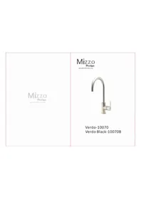 Notice Mizzo VERDO10070 Robinet