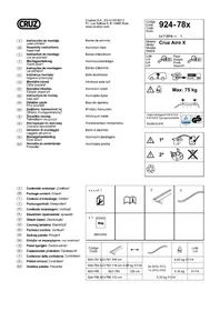 Notice Cruz AIRO X Porte-bagages