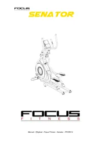 Notice Focus Fitness SENATOR Vélo elliptique