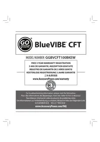 Notice GOgroove BLUEVIBE CFT Bouchon d'oreille