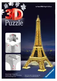 Notice RAVENSBURGER EIFFEL TOWER BY NIGHT Puzzle