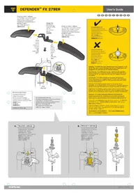 Notice Topeak DEFENDER FX 279ER Accessoire de vélo