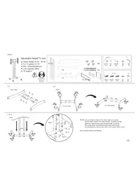 Notice Luxor FP1000 Support écran plat
