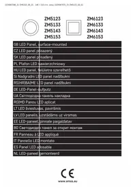 Notice Emos ZM5153 Éclairage LED