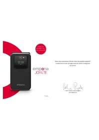 Notice EMPORIA JOYLTE Smartphone