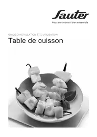 Notice SAUTER SPI4361B Cuisinière