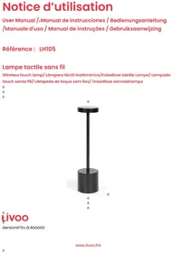 Notice LIVOO LH105 Lamp
