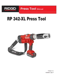 Notice RIDGID RP 342XL Hand tool