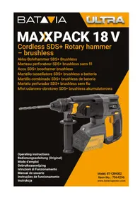 Notice Batavia BTCRH002 Perceuse