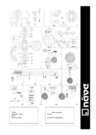 Notice Näve FLOWERY MEADOW Éclairage