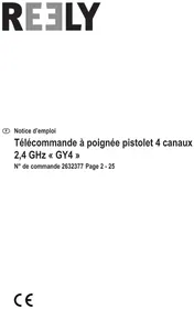 Notice Reely GY4 Télécommande