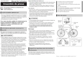 Notice SHIMANO WHR9200C36TUR Pneus