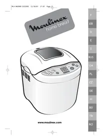MOULINEX OW200030 HOME BREAD - Machine à pain