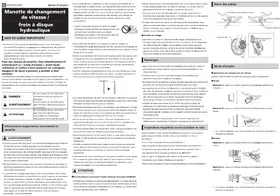 Notice SHIMANO STEF5058R Vélo électrique