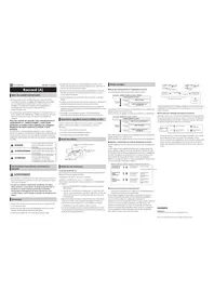 Notice SHIMANO SMEW90A Vélo électrique