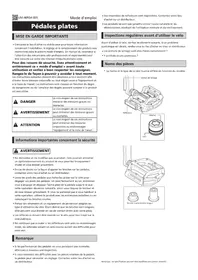Notice SHIMANO PDM828 Pédales de vélo
