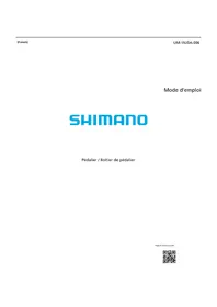 Notice SHIMANO FCRX8102 Pièce de vélo