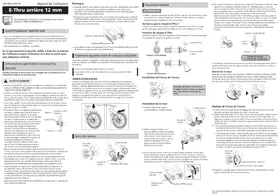 Notice SHIMANO SMAX56B Vélo électrique