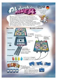 Notice Zoch AB DURCH DIE MAUER Jeu de société