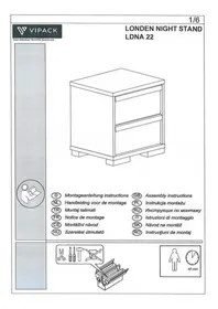 Notice Vipack LONDON Armoire