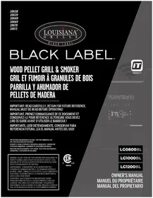Notice Louisiana Grills 10639 Barbecue