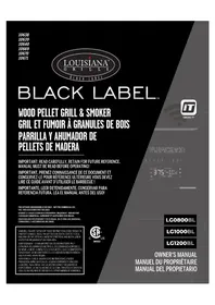 Notice Louisiana Grills 10638 Barbecue