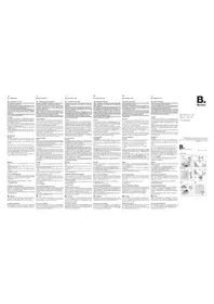 Notice BERKER 17830002 Détecteur de mouvements