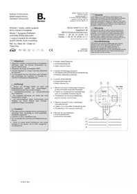 Notice BERKER 75341104 Module pour volets roulants