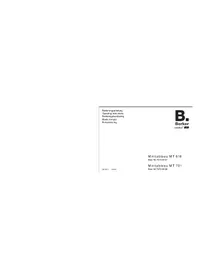 Notice BERKER 75740008 Tableau électrique