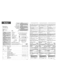 Notice BERKER 75318102 Commutateur