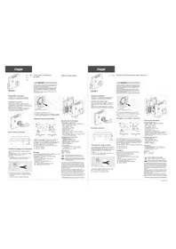 Notice HAGER EK051 Prise électrique