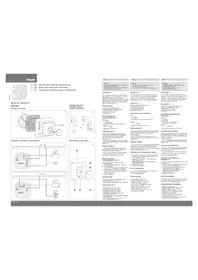 Notice HAGER WUC70 Thermostat