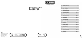 Notice ABUS AVENTOR Accessoire de vélo