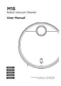 Notice ZACO M1S Aspirateur